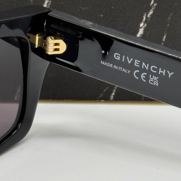 NEW GV40077I 01A GIVENCHY WOMEN SUNGLASSES BLACK EYEWEAR GIVENCHY - Picture 9 of 10